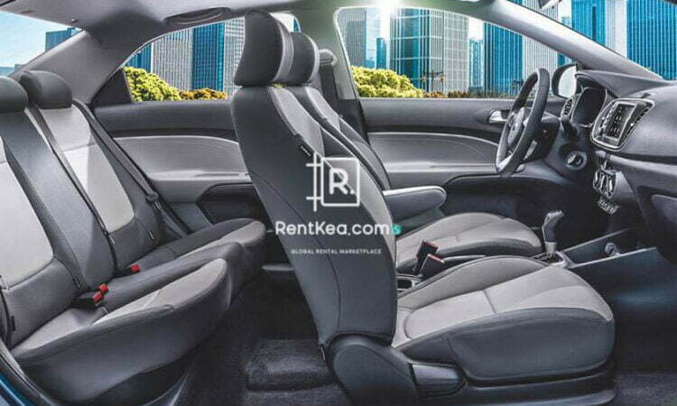 Kia Pegas 2020 For Rent In Dubai UAE - Rentkea Rent a car Dubai