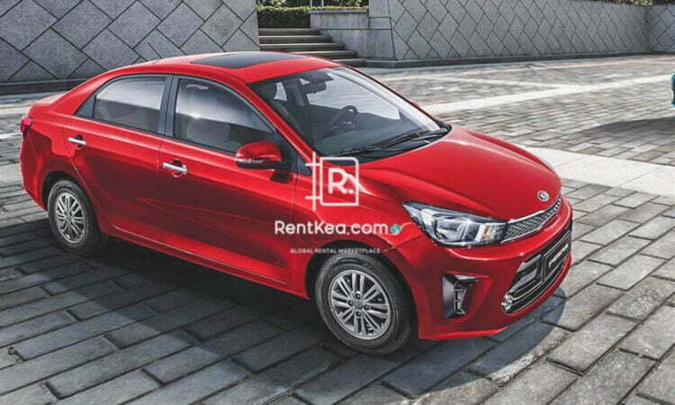 Kia Pegas 2020 For Rent In Dubai UAE - Rentkea Rent a car Dubai