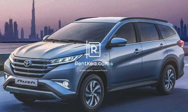 Toyota Rush 2023 For Rent In Dubai UAE