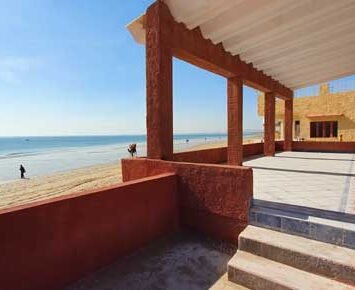 Beach Hut is available for rent on Hawksbay beach