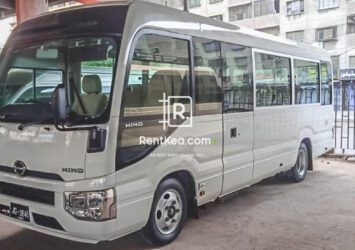 Hino Coaster Service Available On Rent In Karachi - Rentkea