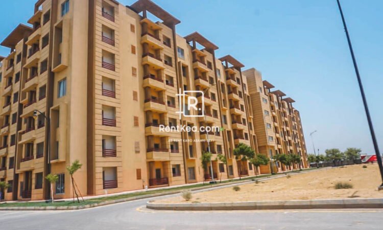 950 Sqft Apartment for Rent in Bahria Town Precinct 19 Karachi - Rentkea.com